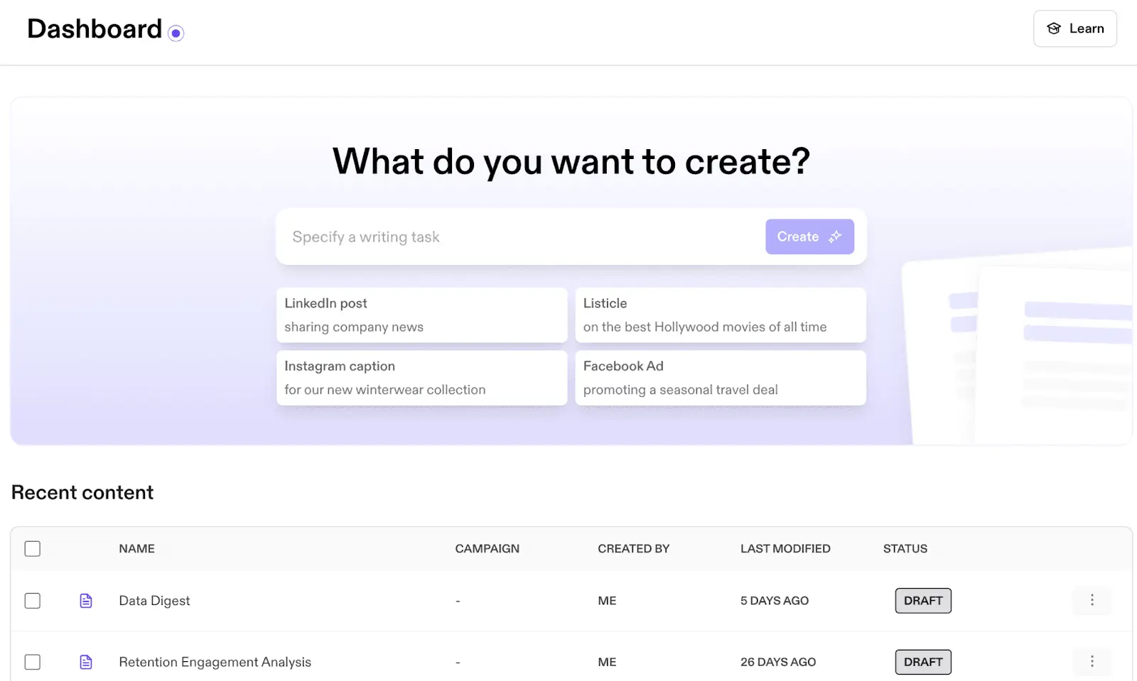 Jasper AI chatbot