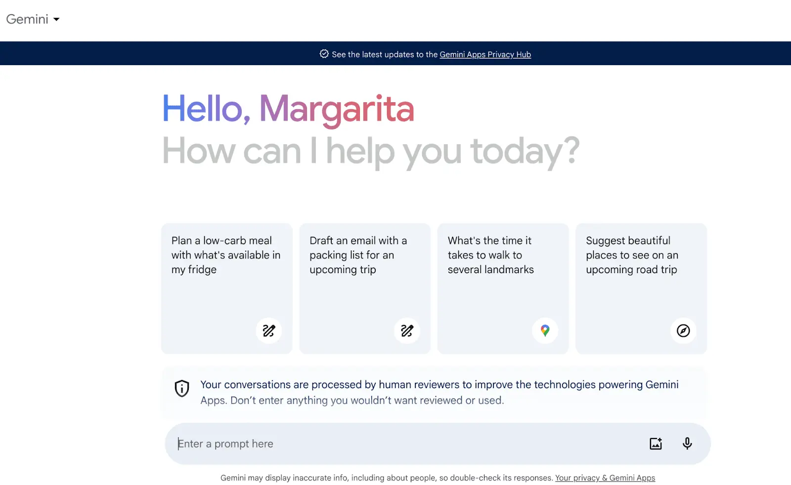 Gemini (Google Bard) AI chatbot