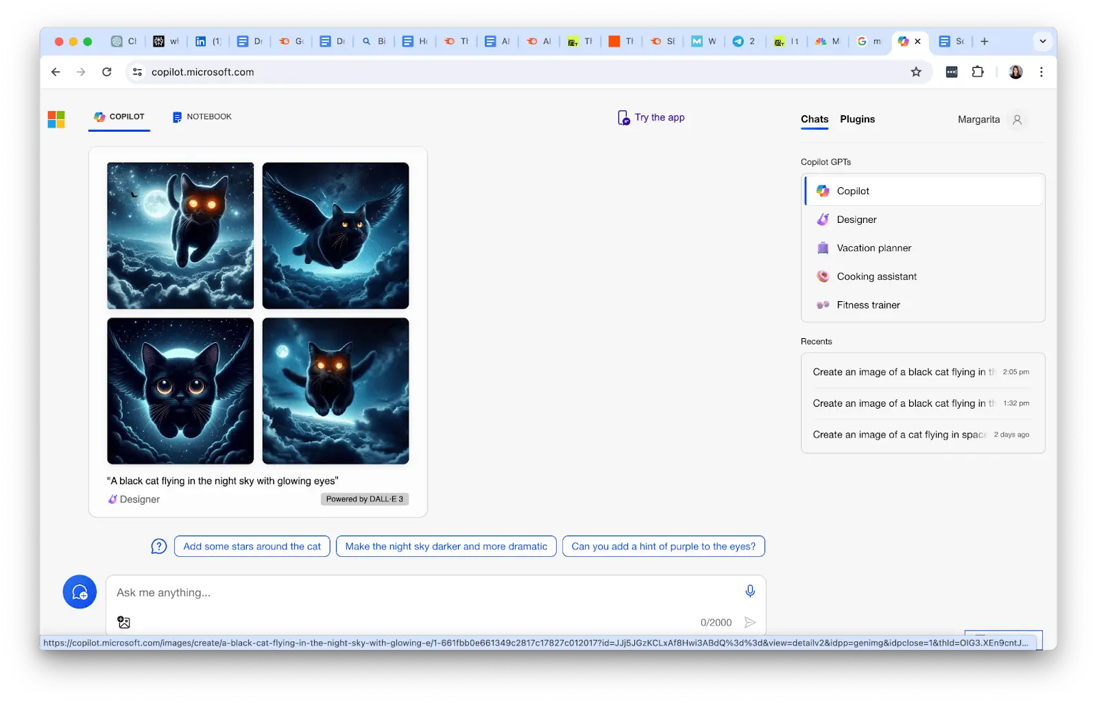 Microsoft Copilot (Bing AI) AI image generation