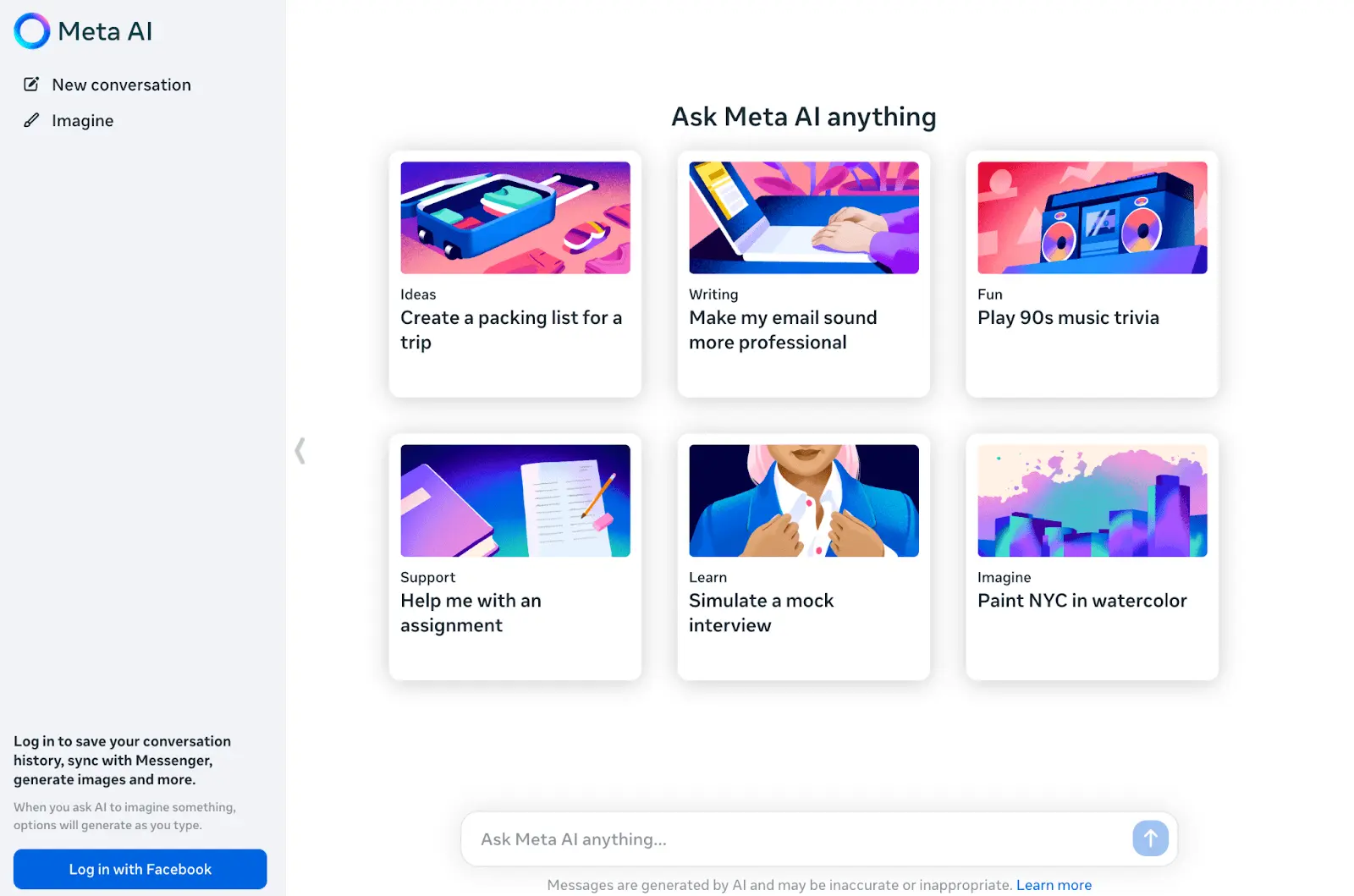 Llama 3 AI chatbot